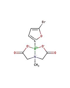 Astatech 8-(5-BROMOFURAN-2-YL)-4-METHYL-2,6-DIOXOHEXAHYDRO-[1,3,2]OXAZABOROLO[2,3-B][1,3,2]OXAZABOROL-4-IUM-8-UIDE, 95.00% Purity, 0.25G